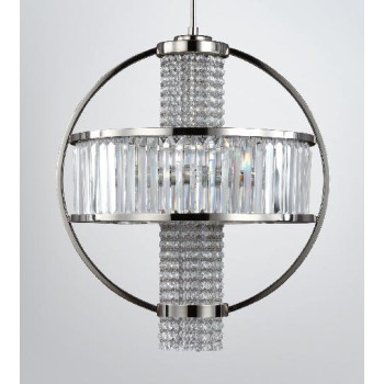 4 Light Chandelier Finish Polished Nickel