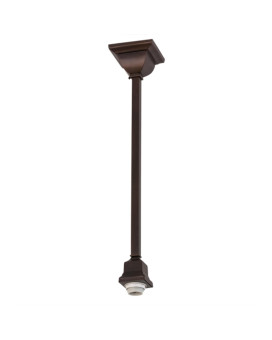 45Sq Mahogany Bronze Pendant Hardware