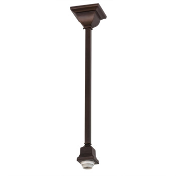 45Sq Mahogany Bronze Pendant Hardware