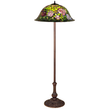 63H Tiffany Rosebush Floor Lamp