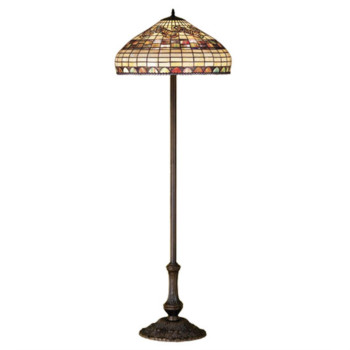 63H Tiffany Edwardian Floor Lamp