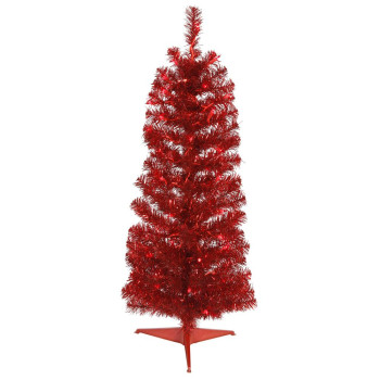 Vickerman 2 X 11 Red Pencil Tree Dural Led 35Rd B163325Led