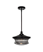 1Lt Pendant Finish Dark Bronze