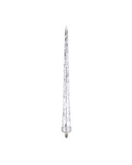 Vickerman 24 Ledcool Wht Falling Icicle Bulb E17 Xice995