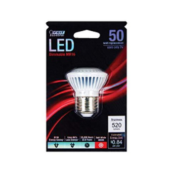 Feit Electric Bpexn500Medled 7 Watt Dimmable Mr16 Performance Led Light Bulb