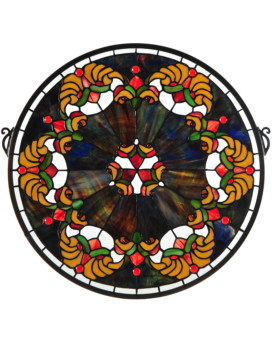 18W X 18H Middleton Stained Glass Window