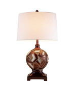 2975 Tall Polyresin Table Lamp Polymosaic Design