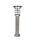 Gama Sonic Stainless Steel Solar Bollard Lamp