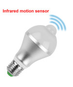 Imountek Motion Sensor Led Light Bulb 810Lm 6500K Dusk To Dawn E27 9W 5W Optional For Stairs Garage