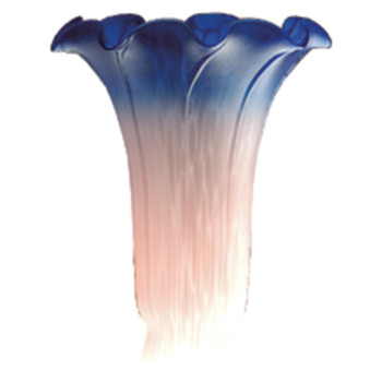 4W X 6H Pinkblue Lily Shade