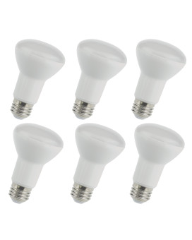 Led Br20 3000K 105 Cri80 Etl 8W 50W Equivalent 25000Hrs Lm550 Dimmable Input Voltage 120V 6 Pack