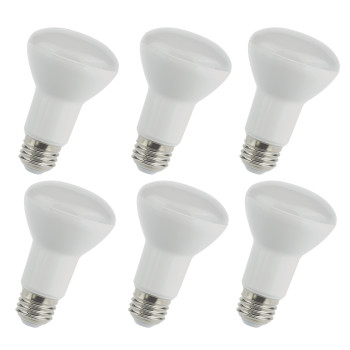 Led Br20 3000K 105 Cri80 Etl 8W 50W Equivalent 25000Hrs Lm550 Dimmable Input Voltage 120V 6 Pack