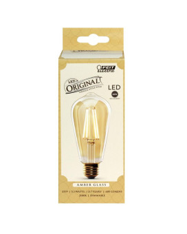 Bulb Led St19 Ambr 55W Pack Of 1