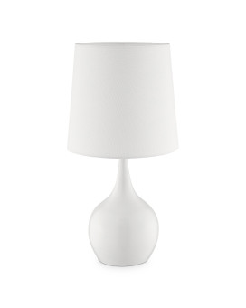 235 Tall Niyor Modern Midcentury Touch On Table Lamp Powder White