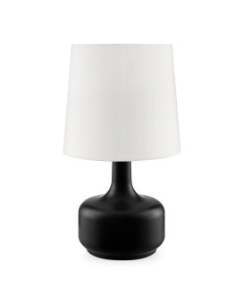 1725 Tall Cheru Modern Midcentury Touch On Table Lamp Powder Black