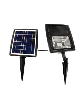 Gama Sonic Solar Flood Light With Warm White Leds