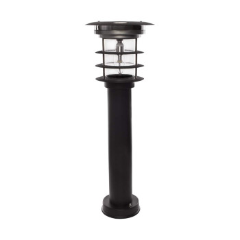 Gama Sonic Solar Pathway Light Stainless Steel Bollard Led Lamp Waterproof Outdoor Landscape Lights Gs214