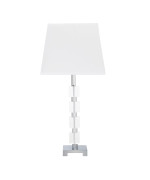 25 In Wendi Glam Crystal Cube Ice Table Lamp