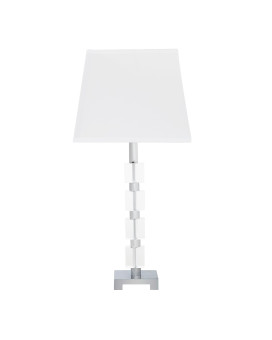 25 In Wendi Glam Crystal Cube Ice Table Lamp