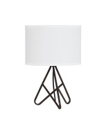 175 In Watson Espresso Metal Tripod Table Lamp