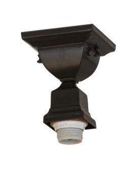 5Sq Timeless Bronze Flushmount Hardware