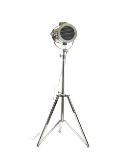 Fully Adjustable Studio Chrome Nautical Lamp With Tripod Electrical Hardware Included