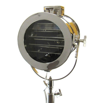 Fully Adjustable Studio Chrome Nautical Lamp With Tripod Electrical Hardware Included