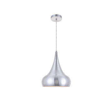 Circa 1 Light Burnished Nickel Pendant