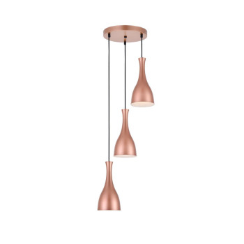 Aiken 3 Light Honey Gold Pendant