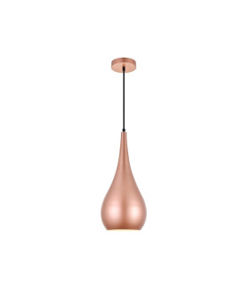 Nora 1 Light Honey Gold Pendant