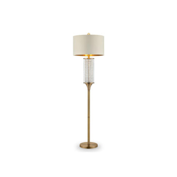 6225Inch Pluviam Crystal Floor Lamp