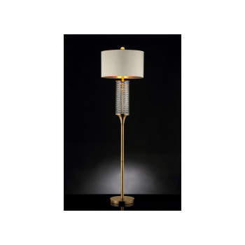 6225Inch Pluviam Crystal Floor Lamp