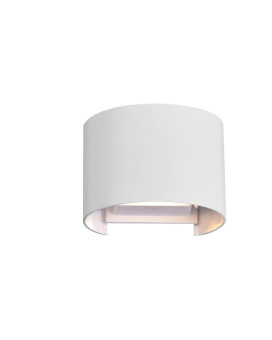 Led Wall Sconce With White Finish