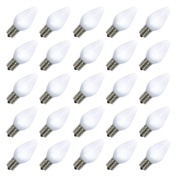 Vickerman C7 Ceramic Led Pure Wht Bulb 25Box Xledsc7P25