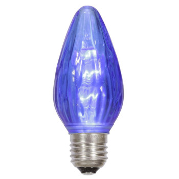 Vickerman F15 Blue Led Flame E26 Bulb 25Box Xledf1225