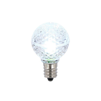 Vickerman G30 Faceted Led Cool Wht Bulb E12 25Box Xledg3525