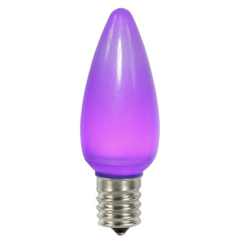 Vickerman C9 Ceramic Led Purple Twinkle Bulb 25Bx Xledsc96T25