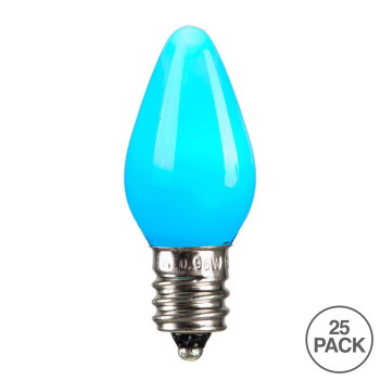 Vickerman C7 Ceramic Led Teal Bulb 96W 130V 25Bx Xledsc7L25