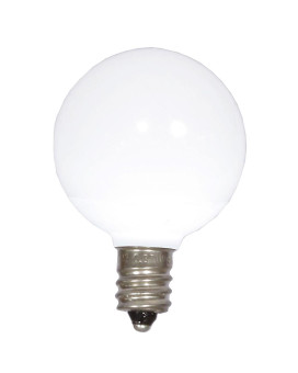 Vickerman G40 Ceramic Led Cool Wht Bulb E12 25Box Xledcg4525