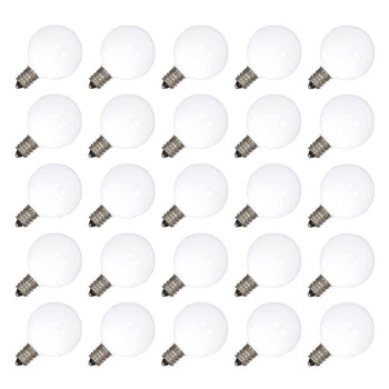 Vickerman G40 Ceramic Led Cool Wht Bulb E12 25Box Xledcg4525