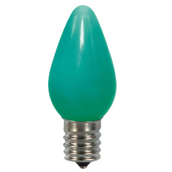 Vickerman C7 Ceramic Led Green Bulb 25Box Xledsc7425