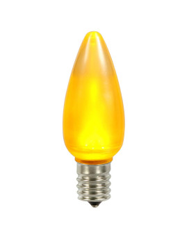 Vickerman C9 Ceramic Led Yellow Twinkle Bulb 25Bx Xledsc97T25