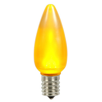 Vickerman C9 Ceramic Led Yellow Twinkle Bulb 25Bx Xledsc97T25