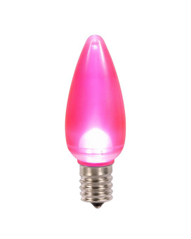 Vickerman C9 Ceramic Led Pink Twinkle Bulb 25Box Xledsc99T25