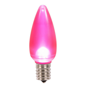 Vickerman C9 Ceramic Led Pink Twinkle Bulb 25Box Xledsc99T25