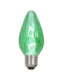 Vickerman F15 Green Plastic Ledflame E26 96W 25Bx Xledf1425