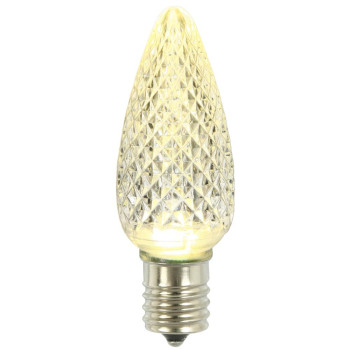 Vickerman C9 Faceted Led Warm White Bulb 45W 25Bx Xledc9125