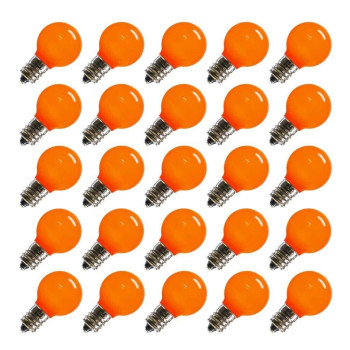 Vickerman G30 Orange Ceramic Ledbulb E12 96W 25Bx Xledcg3825