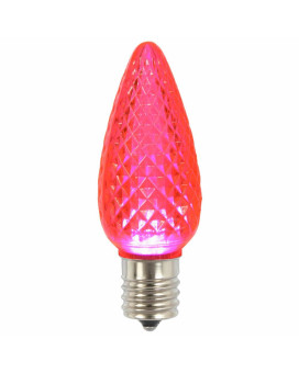 Vickerman C9 Faceted Led Pink Twinkle Bulb 25Box Xledc99T25