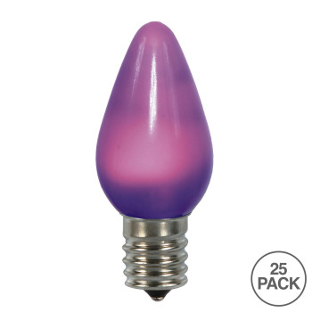 Vickerman C7 Ceramic Led Purple Bulb 25Box Xledsc7625